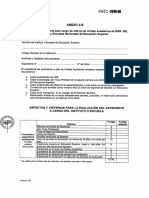 Ficha de Encargatura de Jefatura Académica.