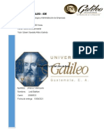 Universidad Galileo - Ide: Actividad 6.1 y 6.2 Del Libro de Texto