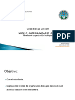 3 - MÓDULO 1 - NIVELES DE ORGANIZACIÓN BIOLÓGICA - Miércoles 19.1.2022