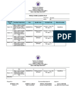 Weekly Home Learning Plan