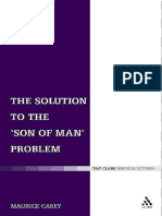 CASEY, M., The Solution To The 'Son of Man Problem', 2009