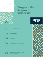 Kelompok 13 - Program Gizi Kespro Indonesia