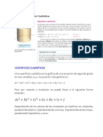 Cilindros y Superficies Cuadráticas objetivo N°2