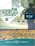 Buku Politik Hukum Agraria