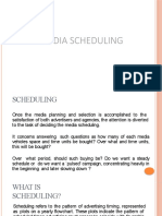 Unit-IV Media Scheduling