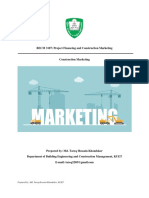 1 Construction Marketing BECM 4101