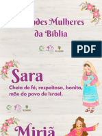 SLIDE DIA DA MULHER - CULTO