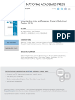 The National Academies Press: Understanding Airline and Passenger Choice in Multi-Airport Regions (2013)