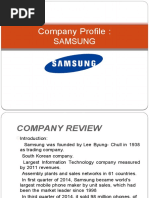 Company Profile SAMSUNG