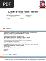 Location Based Vehicle Service