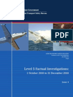 Level 5 Factual Investigations: : 1 October 2010 To 31 December 2010