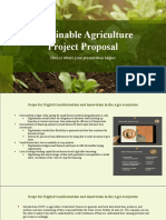 Sustainable Agriculture Project Proposal: Here Is Where Your Presentation Begins