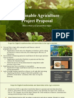 Sustainable Agri Project Proposal