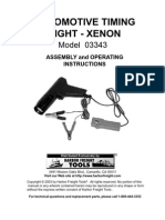 Automotive Timing Light - Xenon: Model 03343