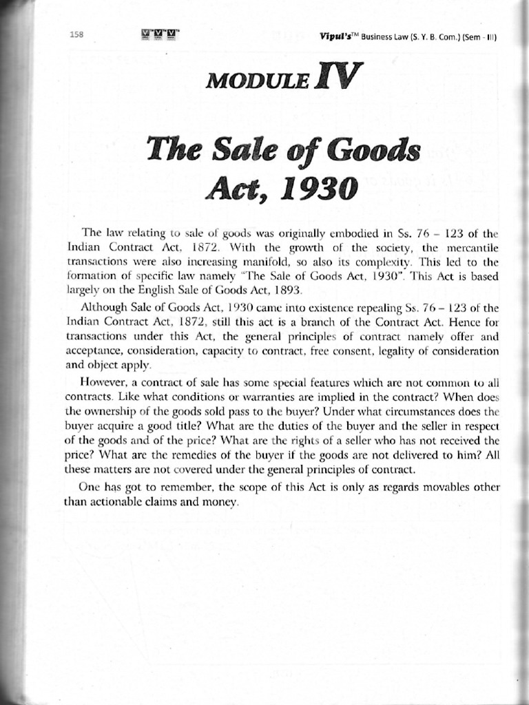 SALE OF GOODS ACT 1930 PDF DOWNLOAD visual data 4
