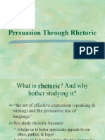 Persuasion Through Rhetoric: Understanding Rhetorical Devices