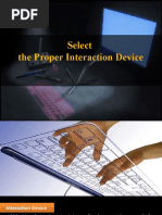 2-Select the Proper Interaction Devnew