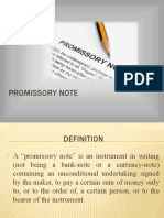 Promissory Note