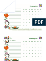 2022 Pakistan Calendar Free Printable Template 04