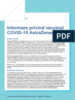Covid 19 Vaccination Informare Privind Vaccinul Covid 19 Astrazeneca Information On Covid 19 Astrazeneca Vaccine
