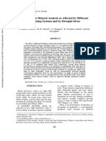 Barley Grain Mineral Analysis as Affected by Different