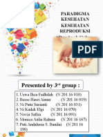 Paradigma Kesehatan Reproduksi Indonesia