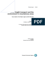 Road Freight Transport and The Environment in Mountainous Areas