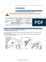 Adjust compressed air and winding parts on packaging machine