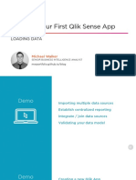 Creating Your First Qlik Sense App: Loading Data
