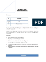 Taller 2 - First Conditional