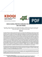 KDOQI Clinical Practice Guideline For Nutrition in CKD 2020 Update