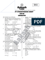 Concept Strengthening Sheet (CSS-02) - RM - Chemistry