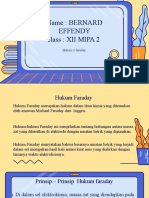 Hukum 1 Faraday - PPT Bernard Effendy