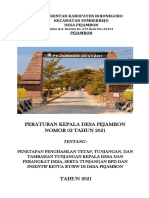 Perkades-No-2 Siltap Dan Tunjangan Perangkat, BPD RT 2021