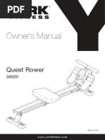 Owner's Manual: Quest Rower