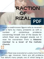 RETRACTION OF RIZAL