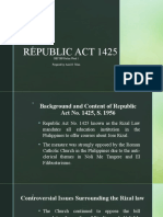 Week 1 Republic Act 1425