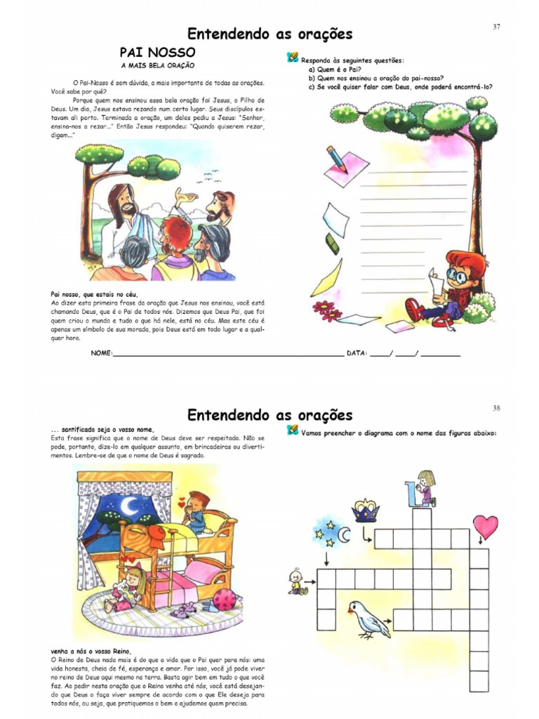 Atividade Pai-Nosso | PDF