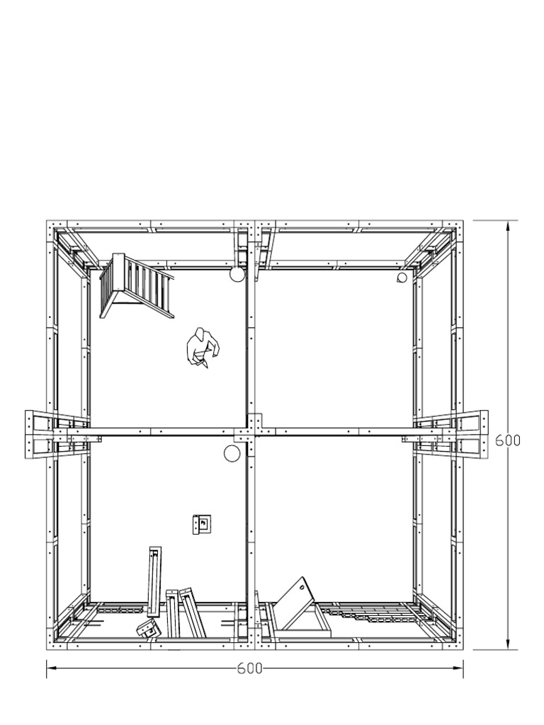 RISHA CAD File Denah Model | PDF