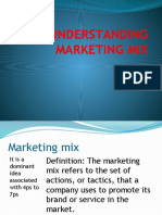Understanding the Marketing Mix