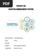 Final New Hospital Mangement System by Yash Bhimanai