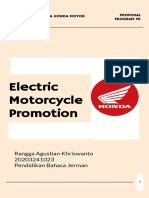Proposal Program PR "Electric Motorcycle Promotion"