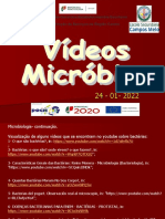Ppt Vídeos Selecionados Sobre Micróbios
