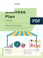 Handicraft Business Plan Example