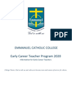 Ecc Early Career Teacher Booklet 2020