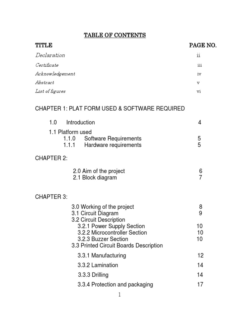 Project Overview: Microcontroller & PCB Design | PDF | Printed Circuit ...