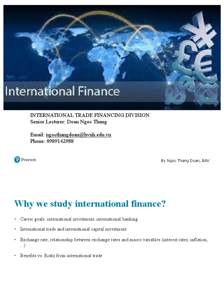 Goals of International Finance Explained | PDF | Foreign Exchange ...