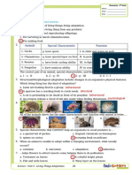 Answer KEY 3.3 Living Things Adaptation-1