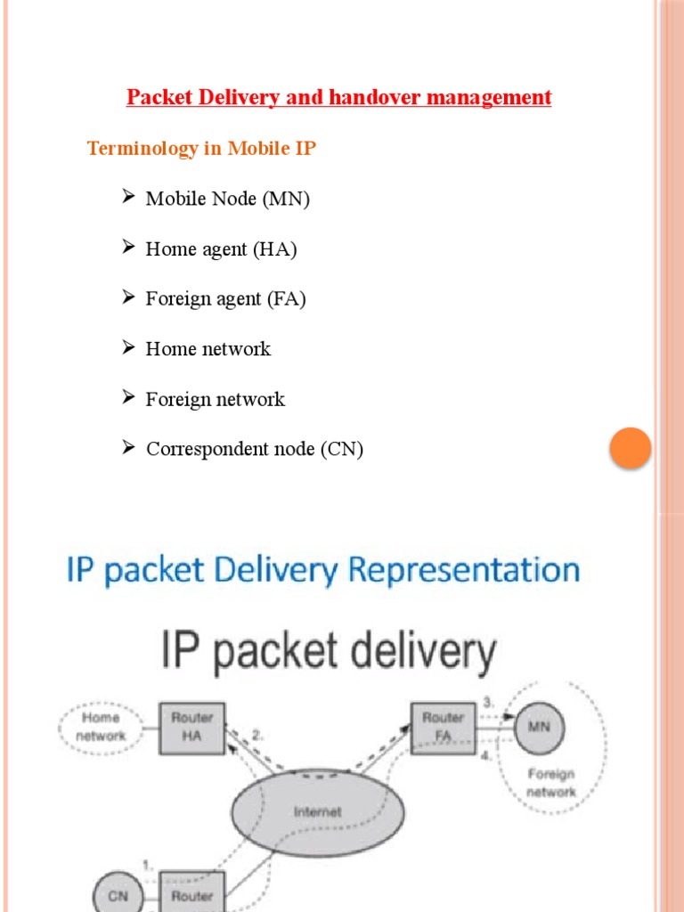 Mobile IP Packet Delivery Management | PDF