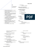 Curriculum Implementation: June 21, 2021